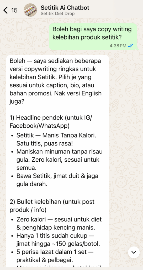 Sebarang soalan ai chatbot akan jawab